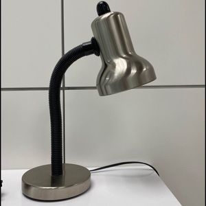 Stainless Steel Desk Lamp with Adjustable Pole